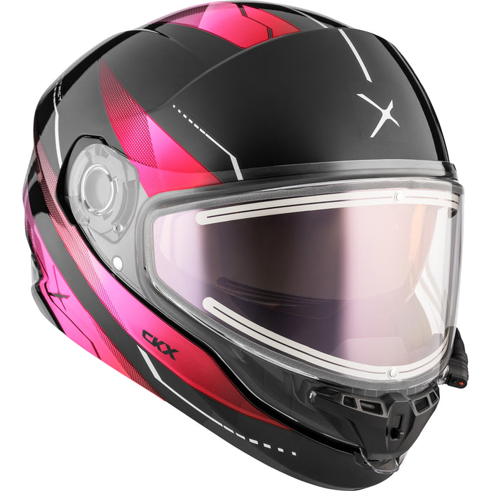 CKX CONTACT ARTIK HELMET ELECTRIC DOUBLE LENS 2025 - Pink