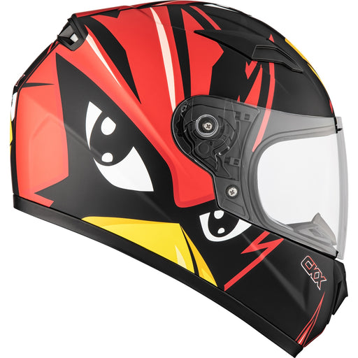 CKX RR19Y RAVEN YOUTH HELMET - DOUBLE LENS 2025 - Red