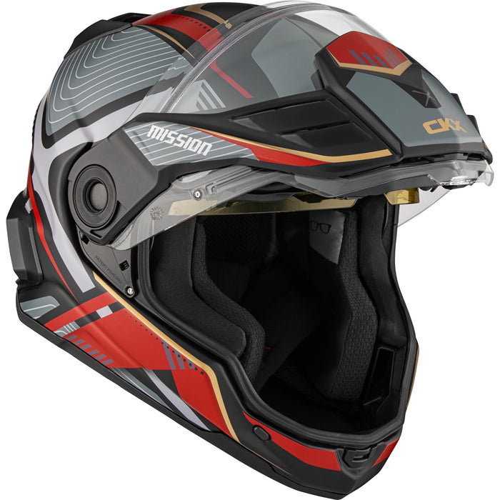 CKX MISSION AMS VERVE HELMET 2025 - Matte Red