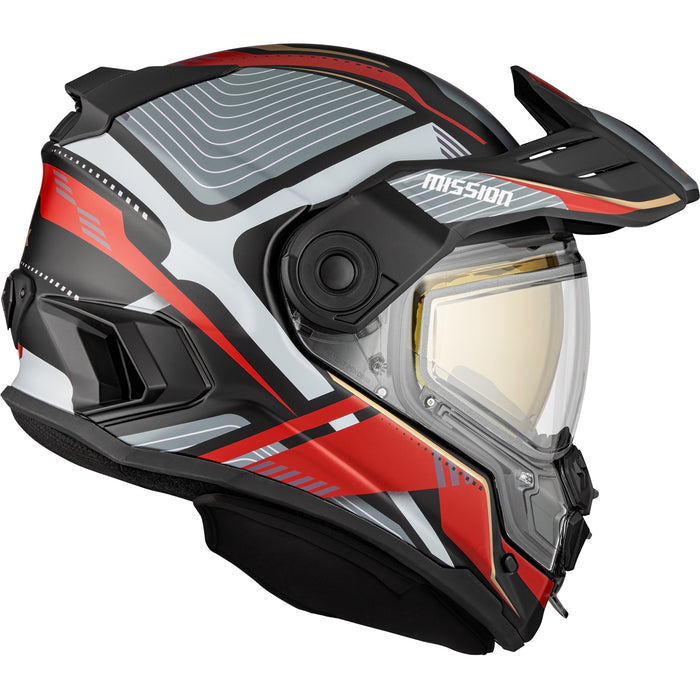 CKX MISSION AMS VERVE HELMET 2025 - Matte Red