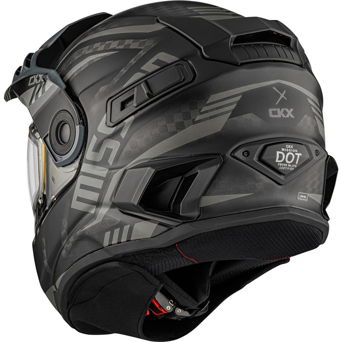 CKX MISSION AMS CARBON CODE HELMET 2025 - Matte Olive