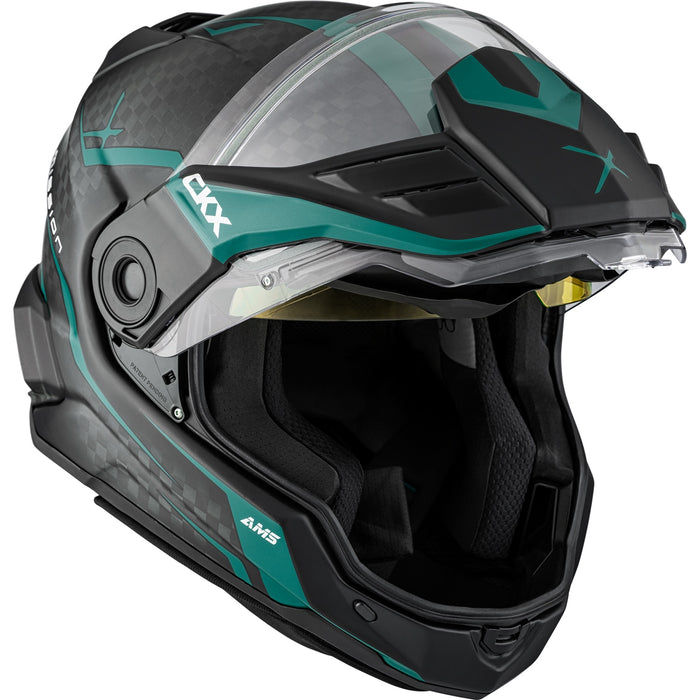 CKX MISSION AMS CARBON FURY HELMET - Matte Spruce