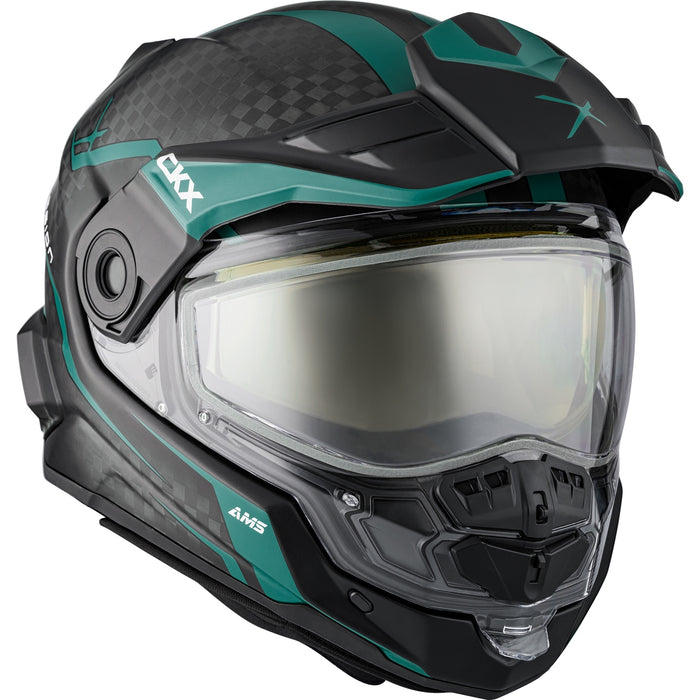CKX MISSION AMS CARBON FURY HELMET - Matte Spruce