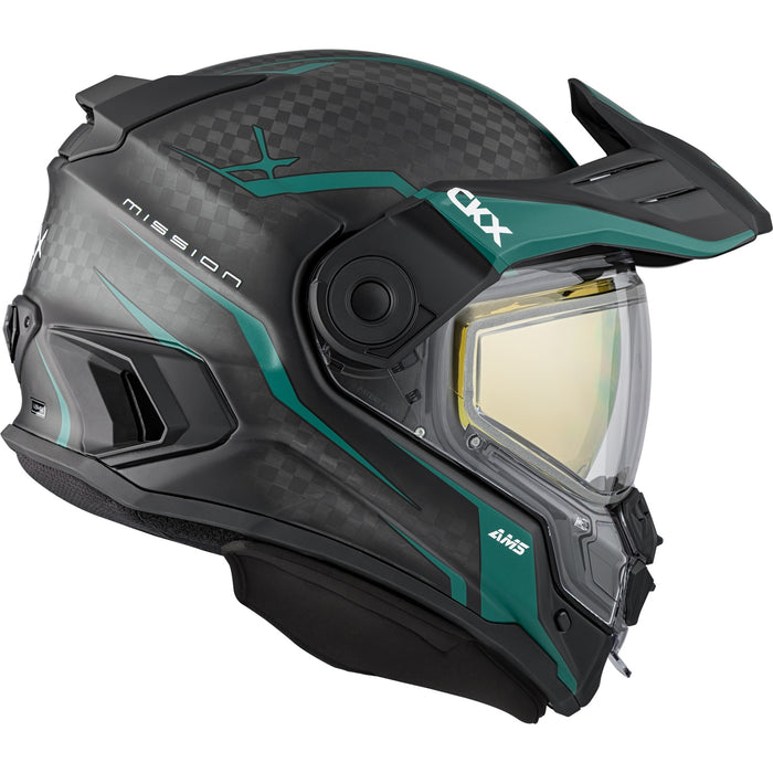 CKX MISSION AMS CARBON FURY HELMET - Matte Spruce