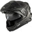 CKX MISSION AMS SOLID HELMET 2025 - Matte Black - Double Smoke Lens