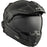 CKX MISSION AMS SOLID HELMET 2025 - Matte Black - Double Smoke Lens