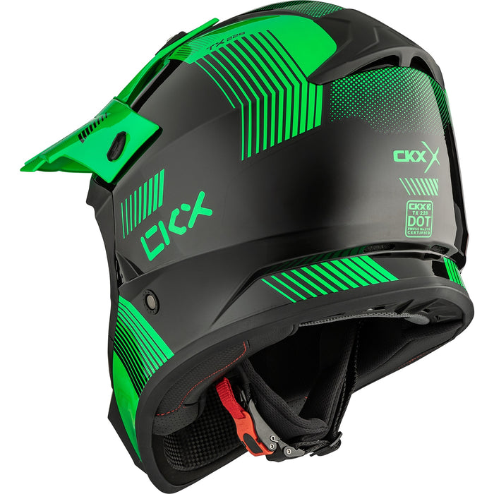 CKX TX228 DART HELMET 2025 - Glossy Green
