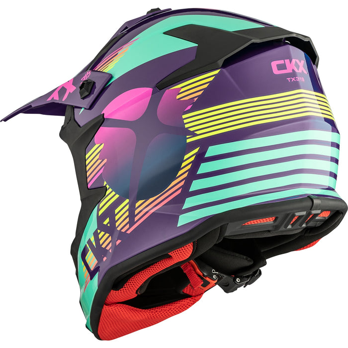 CKX TX319 GALACTIC HELMET 2025 - Glossy Purple