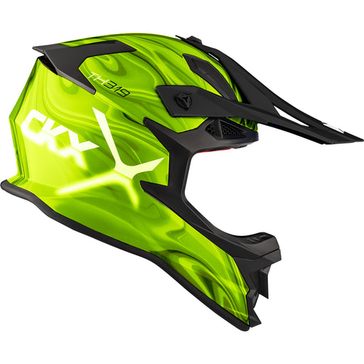 CKX TX319 VOLCANIC HELMET 2025 - Glossy Green