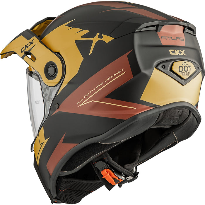 CKX ATLAS SCORPIO HELMET 2024 - Matte Beige/Rust