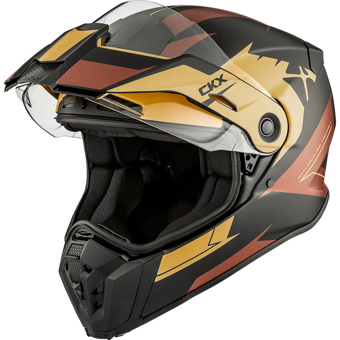 CKX ATLAS SCORPIO HELMET 2024 - Matte Beige/Rust