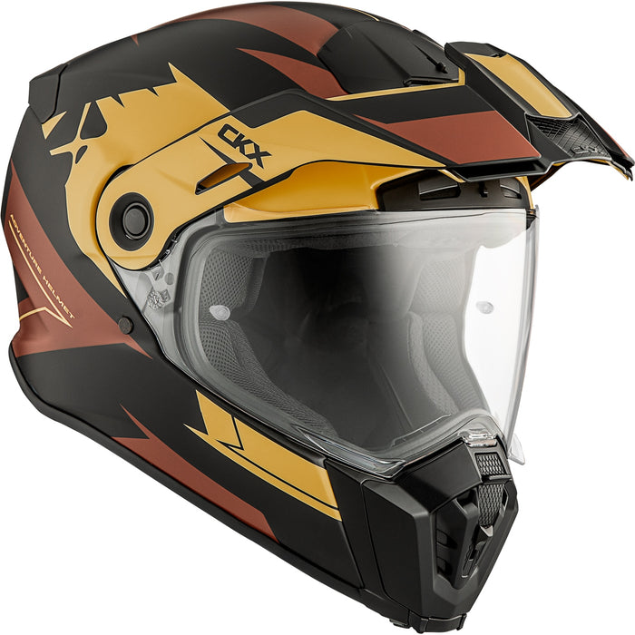 CKX ATLAS SCORPIO HELMET 2024 - Matte Beige/Rust
