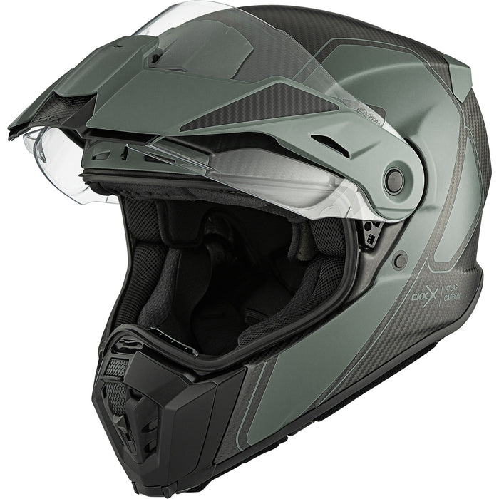 CKX ATLAS CARBON BYWAY HELMET 2024 - Matte Khaki Green