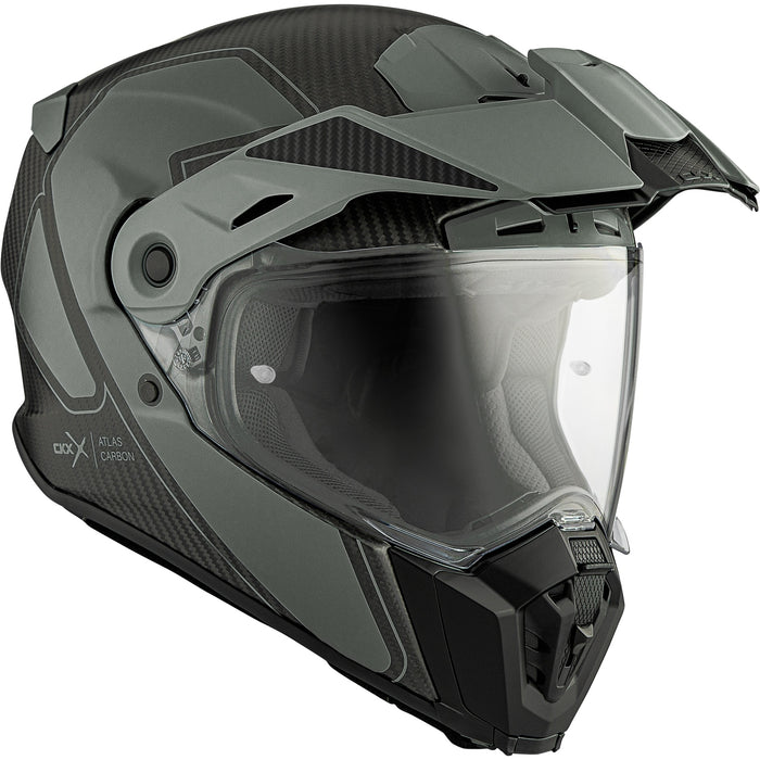 CKX ATLAS CARBON BYWAY HELMET 2024 - Matte Khaki Green