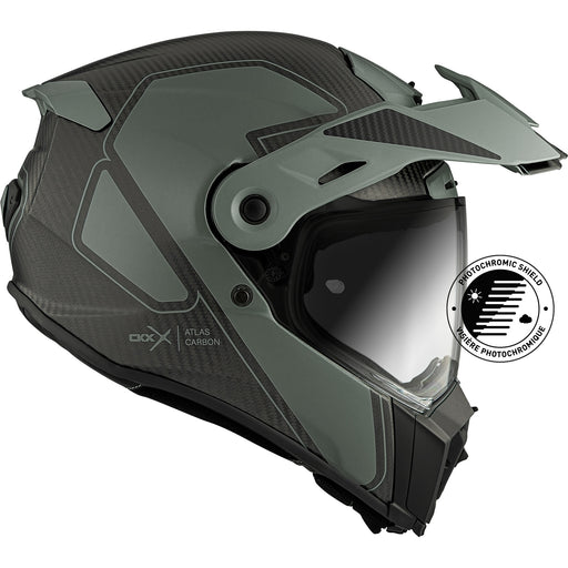 CKX ATLAS CARBON BYWAY HELMET 2024 - Matte Khaki Green