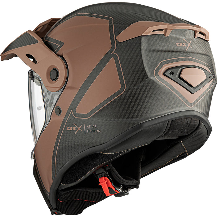 CKX ATLAS CARBON BYWAY HELMET 2024 - Matte Rust