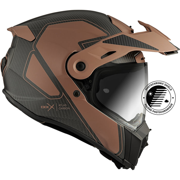 CKX ATLAS CARBON BYWAY HELMET 2024 - Matte Rust
