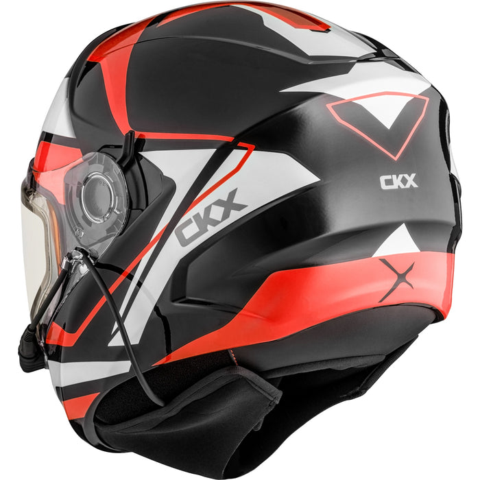 CKX CONTACT KNIGHT HELMET - ELECTRIC DOUBLE LENS 2025 - Red