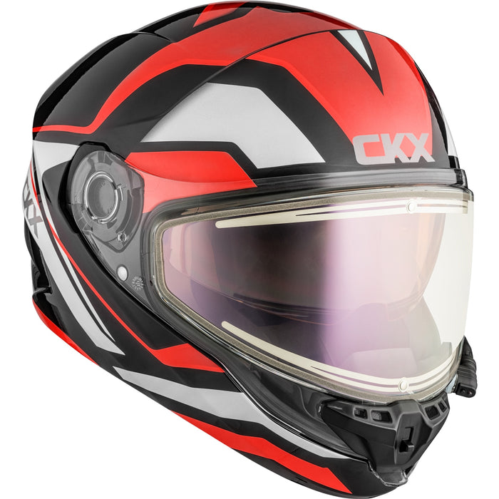 CKX CONTACT KNIGHT HELMET - ELECTRIC DOUBLE LENS 2025 - Red
