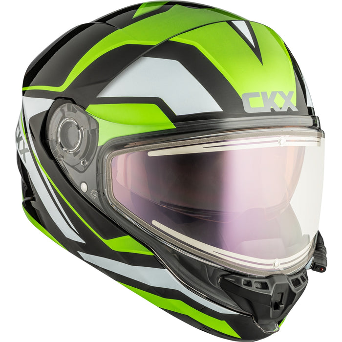 CKX CONTACT KNIGHT HELMET - ELECTRIC DOUBLE LENS 2025 - Lime