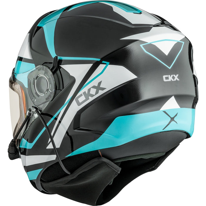 CKX CONTACT KNIGHT HELMET - ELECTRIC DOUBLE LENS 2025 - Pixel Blue