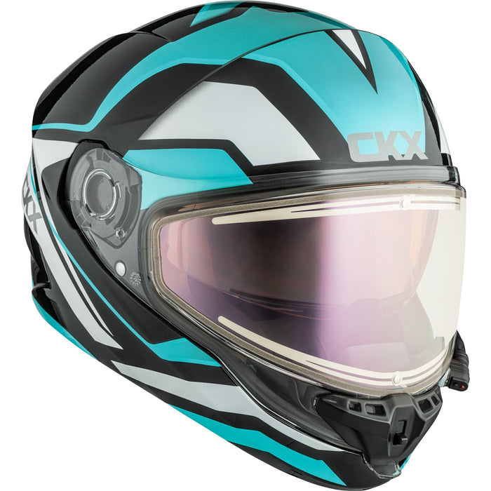 CKX CONTACT KNIGHT HELMET - ELECTRIC DOUBLE LENS 2025 - Pixel Blue