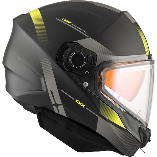 CKX CONTACT EDGE HELMET ELECTRIC DOUBLE LENS 2025 - Matte Yellow