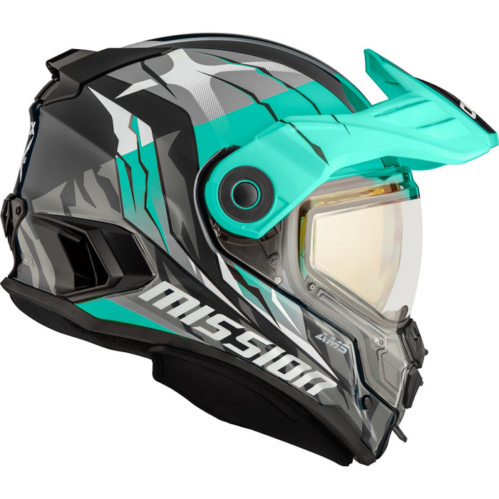 CKX MISSION AMS CLAW HELMET 2025 - Torquoise/Grey