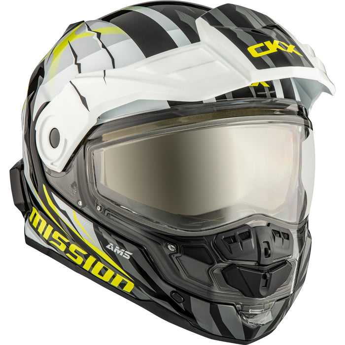 CKX MISSION AMS CLAW HELMET 2025 - White/Grey/Lime