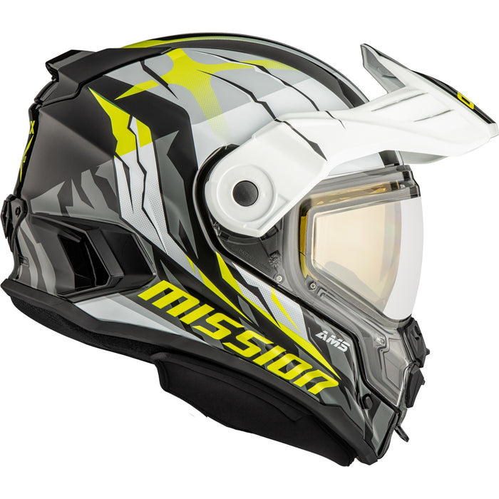 CKX MISSION AMS CLAW HELMET 2025 - White/Grey/Lime