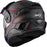 CKX MISSION AMS CARBON FURY HELMET - Matte Scarlet/Twilight