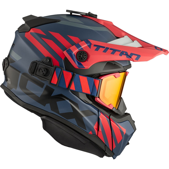CKX ORIGINAL MARKS TITAN HELMET 2025 - Marks Twilight/Scarlet