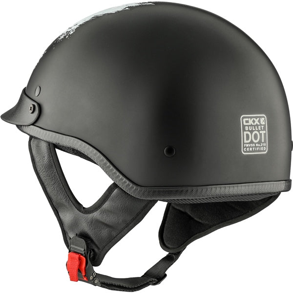 CKX BULLET LULL HELMET 2026 in Glossy Black/White