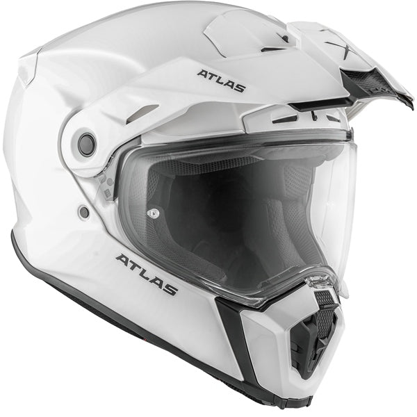 CKX ATLAS SOLID HELMET 2026 in Glossy Pearl White
