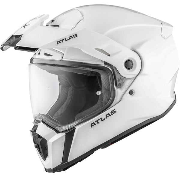 CKX ATLAS SOLID HELMET 2026 in Glossy Pearl White