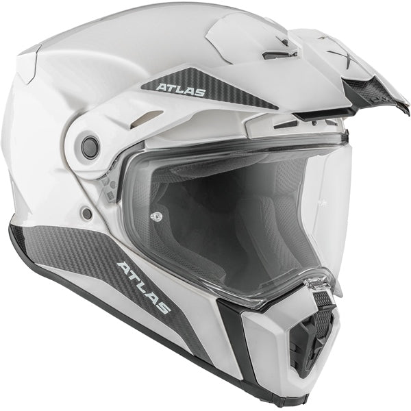 CKX ATLAS CARBON HELMET 2026 - Glossy Pearl White