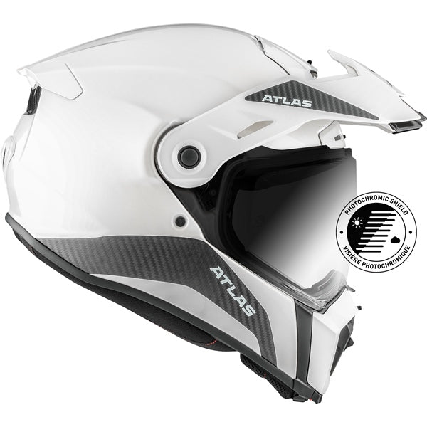CKX ATLAS CARBON HELMET 2026 - Glossy Pearl White