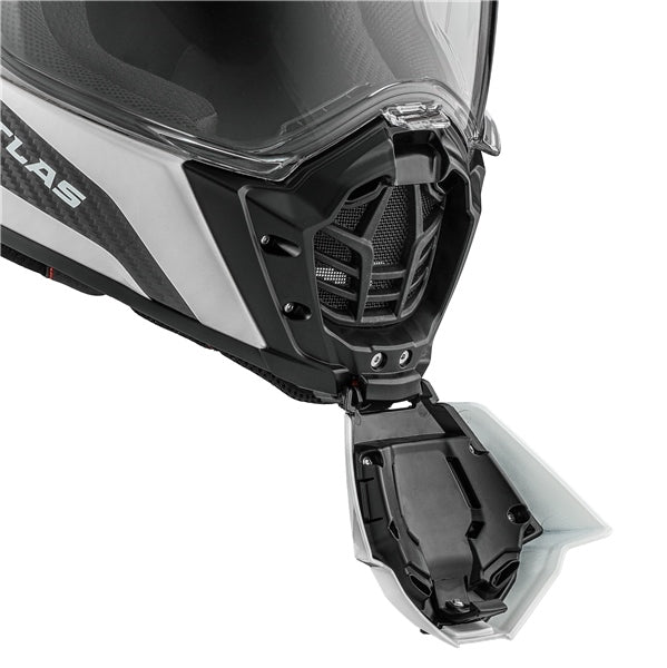 CKX ATLAS CARBON HELMET 2026 - Glossy Pearl White