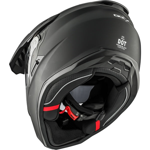 CKX DS24 SOLID DUAL SPORT HELMET 2026 in Matte Black