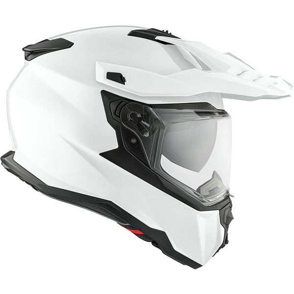 CKX DS24 SOLID DUAL SPORT HELMET 2026 in Glossy Pearl White