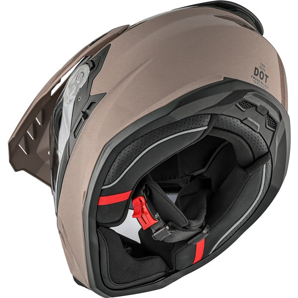 CKX DS24 SOLID DUAL SPORT HELMET 2026 in Glossy Caribuo