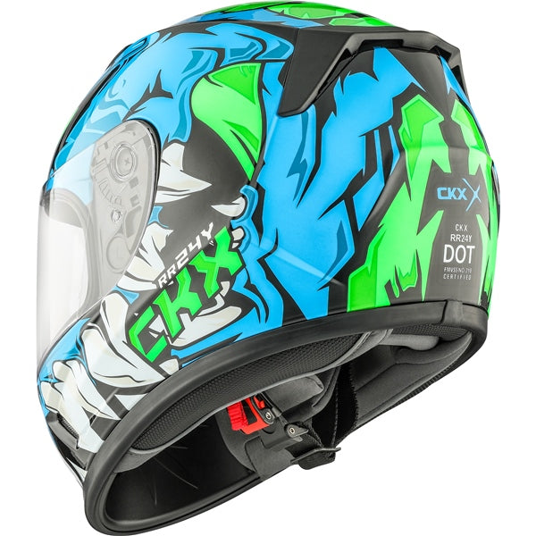 CKX RR24Y BRAVE HELMET in Glossy Blue