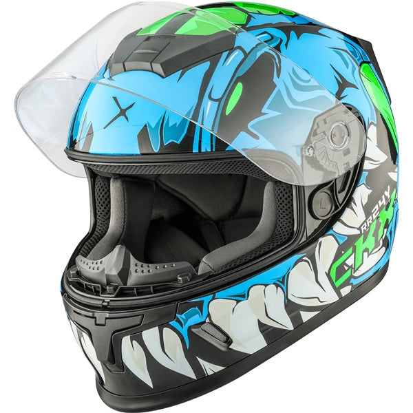 CKX RR24Y BRAVE HELMET in Glossy Blue