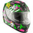 CKX RR24Y STREET HELMET in Glossy Green/purple