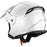 CKX RAZOR-X SOLID HELMET 2025 -  Glossy Pearl White