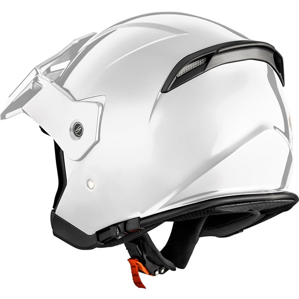 CKX RAZOR-X SOLID HELMET 2025 -  Glossy Pearl White