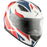 CKX RR619 SHOT HELMET in Glossy Red/blue