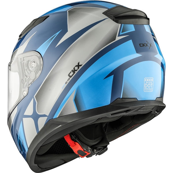 CKX RR619 SHOT HELMET in Glossy Blue