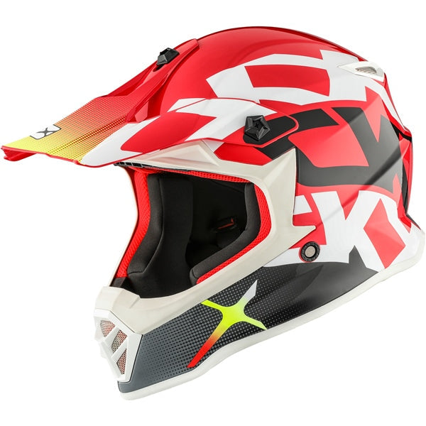 CKX TX019Y HOWL HELMET   in Glossy Red