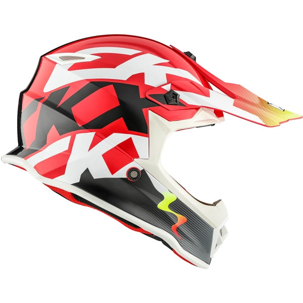 CKX TX019Y HOWL HELMET   in Glossy Red